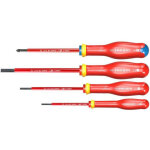 Jeu de 4 tournevis isol�s - facom - at4vepb - 1000v