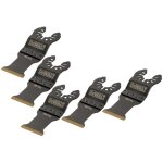Jeu de 5 lames pour mtal dewalt dt20727 - qz - 30x43mm - pour multi - cutter