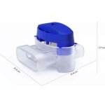 Un jeu de 50 connecteurs �tanches convient aux tondeuses � gazon robotis�es, aux connecteurs � gel, aux ...