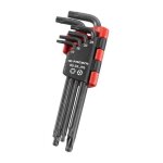 Jeu de 6 cls allen facom 89sr. jp6pb - longues - a tete sphrique resistorx