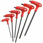 Jeu de 6 cl�s 6 pans � t�te sph�rique poign�es t du 3 au 8 mm facom 84tzsa. pb