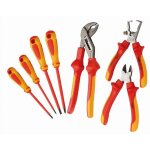 Sam outillage - jeu de 7 outils isoles 1000 volts 3 pinces + 4 tournevis vde sam - ztbpj7
