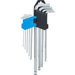 Top promo jeu 9 cles males bgs allen, chc, 6 pans tete spherique de 1. 5 a 10mm