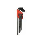 Jeu de 9 cles males extra - longues 6 pans - 83s. jp9alpf - ce produit de marque est neuf. - facom