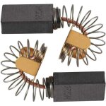 Jeu de balais de charbon de rechange (2 pi�ces) pour bosch 1619x08020, 1619x07410, 1619x01351, 2610320391 ...