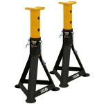 Jeu de b�quilles de b�quille automatique, grande base pour une stabilit� maximale. verrouillage du camion ...
