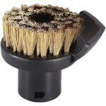 Jeu de brosses de nettoyage rondes compatible sc1 sc2 sc3 sc4 sc5 sc7 ctk10 - 2 pi�ces accessoires pour ...