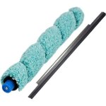 Jeu de brosse rouleau et raclette de rechange compatible ilife w400 - nettoyage sol dur, 2 pi�ces accessoires ...