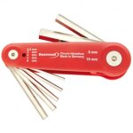 Jeu cl allen 7 pices 2, 5 - 10 mm