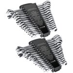 Jeu de cl�s � cliquet 30 pi�ces, jeu de cl�s mixtes en acier cr - v, sae 1 / 4' � 1', m�trique 8 mm � ...