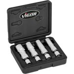 Jeu de cl�s � douilles pour bougies ? v7002 / 4 ? carr� creux 3 / 8 pouce (10 mm) ? profil � 12 pans ...