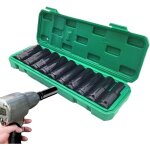 Jeu de cl�s � douilles, t�te pneumatique, antid�rapante,