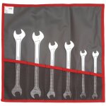 Jeu de cl�s � fourches facom m�triques extra fines, en trousse, 6 pcs.