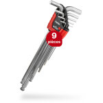 Jeu de cl�s m�les dans �tui ergostar (37351), 9 pi�ces, jeu de cl�s six pans femelles, jeu de cl�s six ...