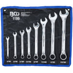 Jeu de cl�s mixtes en pouce 1 / 8' - 9 / 16' withworth 8 pi�ces