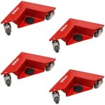 Jeu de coins roulants stier capacit� de charge de 150 kg avec roulettes en caoutchouc, capables de supporter ...