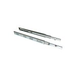 Emuca - jeu de coulisses  billes  sorties totale avec supports, hauteur 45mm, longueur 300mm, acier, ...