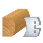 Jeux de deux fers profil hauteur 50mm