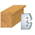 Jeux de deux fers profil hauteur 50mm 855. 200