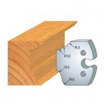 Jeux de deux fers profil hauteur 50mm 855. 217