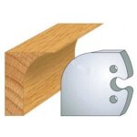 Jeux de deux fers profil hauteur 50mm 855. 218