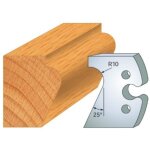 Jeux de deux fers profil hauteur 50mm 855. 248