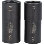 Jeu de douilles à chocs spéciales 1 / 2 pour jantes aluminium, pour ford, 18, 5 / 19, 5 / 20, 5 / 21, ... Jeu de douilles à chocs spéciales 1 / 2 pour jantes aluminium, pour ford, 18, 5 / 19, 5 / 20, 5 / 21, ...