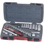 Jeu d'outils � douilles � tige carr�e 3 / 8'' teng tools t3839