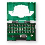 Hikoki ? coffret d'embouts de vissage 32 pi�ces ? 7 embouts torx, 4 embouts phillips, 4 embouts pozidriv ...