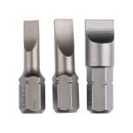 Pack 3 embouts de vissage extra - dure s0, 6x4. 5 s0. 8x5. 5 s1. 2x8 longueur 25 mm - 2607001750 bosch ...