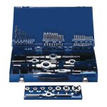 Promat - jeu de filires et tarauds m3 - m12 44 pices hss coffret en mtal