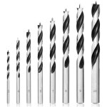 Jeu de forets � bois 3mm - 10mm 8pcs m�che h�lico�daux para bois professional foret brad point pour bois ...