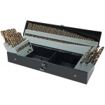 Jeu de forets au cobalt, 115 pi�ces m35 en acier rapide pour m�taux tremp�s, acier inoxydable, fonte, ...