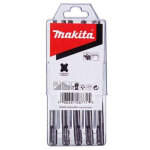 Jeu de forets sds + (5 pi�ces) makita d - 00795