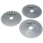 Jeu de lames de scie circulaire bosch pro wood, paquet de 3, 190 x 30 mm