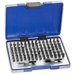 Expert ? jeu d'embouts 1 / 4' ? 100 pi�ces avec porte - embout magn�tique ? embouts torx, phillips, 6 ...