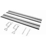 Jeu de rails de guidage pour scies compactes, circulaire et plongeante ? 2x500mm (1000mm au total) - ...