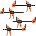 Jeu de serre - joint � une main l�gers 4 pi�ces avec lib�ration rapide, largeur de serrage 420mm (connextion ...