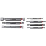 Jeu de tampons lisses doubles h7 1 pc. de chaque 3, 4, 5, 6, 8, 10, 12 mm avec c�t� entre et n'entre ...