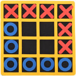 Jeu de tic tac toe portable en eva - jouet �ducatif mini xo s�curitaire