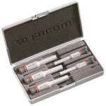 Jeu de tournevis facom prcision fendu, pozidriv 5 pices ( prix pour 1 )