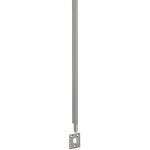 Vachette - jeu de tringles pour crémone pompier 740 / 741 / 742 gris 12886000 Vachette - jeu de tringles pour crémone pompier 740 / 741 / 742 gris 12886000