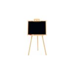 Chevalet créatif en bois jeujura ardoise réversible et a suspendre - lettres aimantées et accessoires ... Chevalet créatif en bois jeujura ardoise réversible et a suspendre - lettres aimantées et accessoires ...