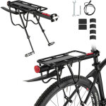 Jiubiaz porte - bagage v�lo arri�re universel avec r�flecteur et garde - boue ? charge maximale 50 kg ...