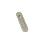 Poign�e cuvette rectangulaire pour porte de meuble - joan jose verges argent 42 chrom� 115 mm 42