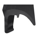 Kiso - joint bas pour coulissants rainure 3mm - 16m - m2586 noir