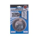 Joint de calfeutrage métallique inox jourjon - larg. 18 mm - rouleau de 6ml - 050121 Joint de calfeutrage métallique inox jourjon - larg. 18 mm - rouleau de 6ml - 050121