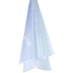 Joint de douche joint � l�vres avec tuyau transparent 100cm, profil� de rejet d'eau pour joint de porte ...