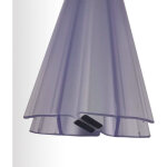Joint de douche magn�tique pour cabine de douche portes pliantes, verre �paisseur 6mm - 195cm - bernstein ...