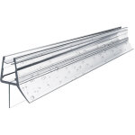 Joint de douche translucides � l�vre longue pour verre de 4 � 6 mm d'�paisseur, longueur 1000 mm - s'afielina ...